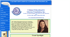 Desktop Screenshot of calumeteducationfoundation.org